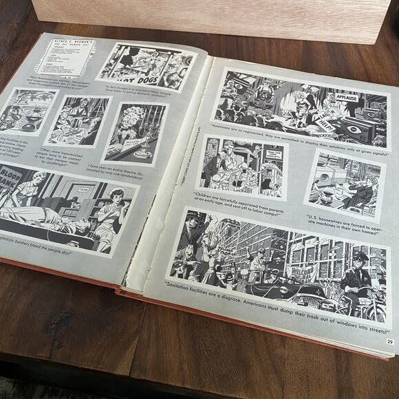 A Golden Trashery of Mad Sid Ceasar Hardcover Mad Magazine 1960 Vintage *READ* - Picture 8 of 9